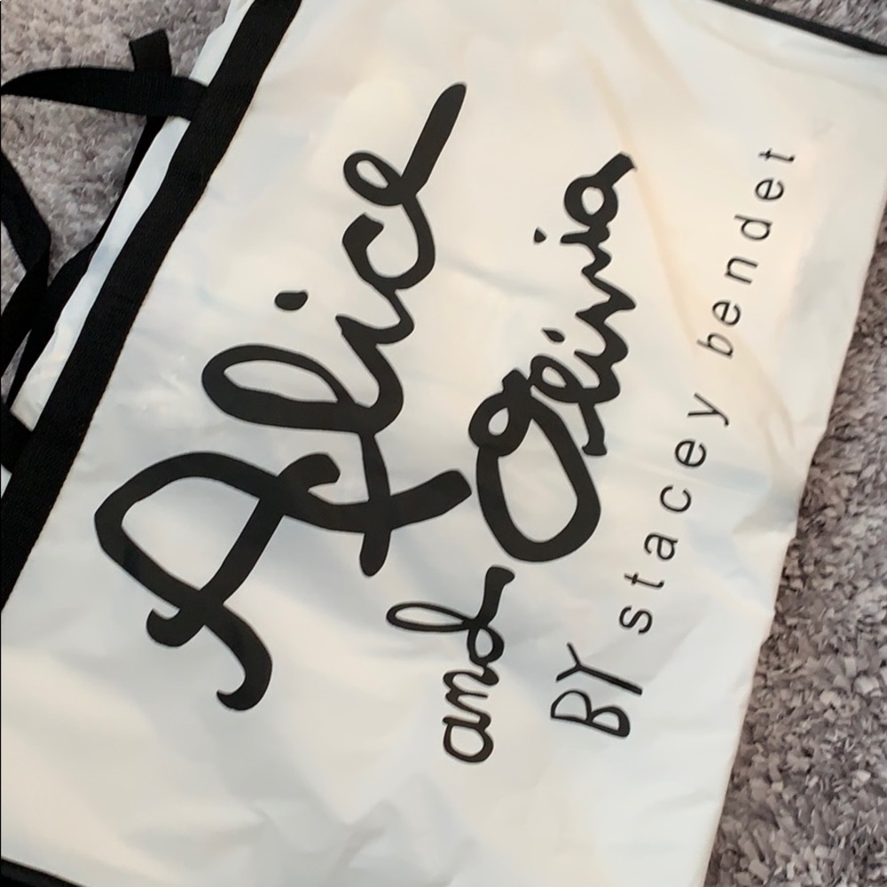 Alice and Olivia wedding top
